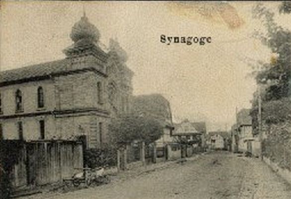 La Synagogue de Wolfisheim (Dep. Bas Rhin / Alsace / Unterelsass)